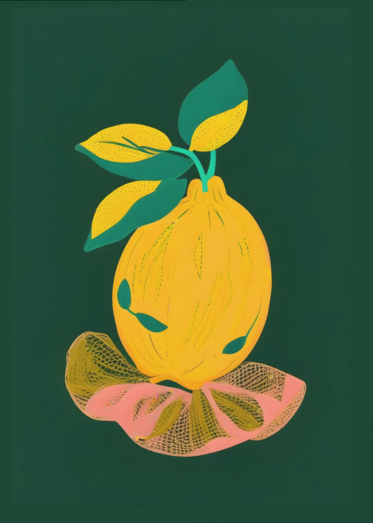 Lemon's Out of the Net Tasche | Leinwand