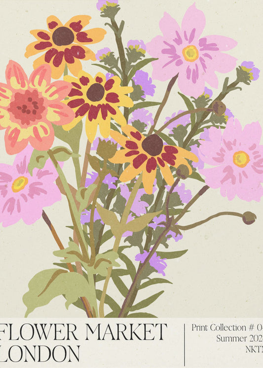 Londoner Blumenmarkt | Poster