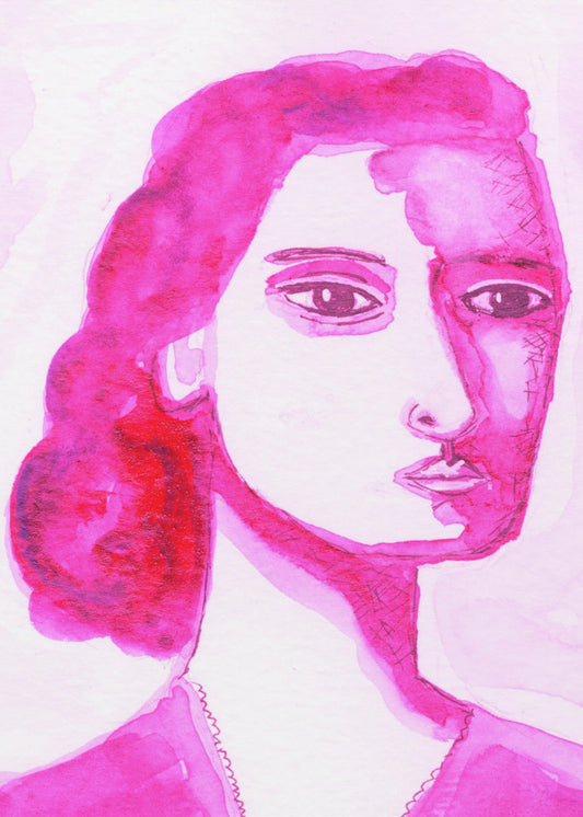 Ich bin eine Frau in Pink | Poster