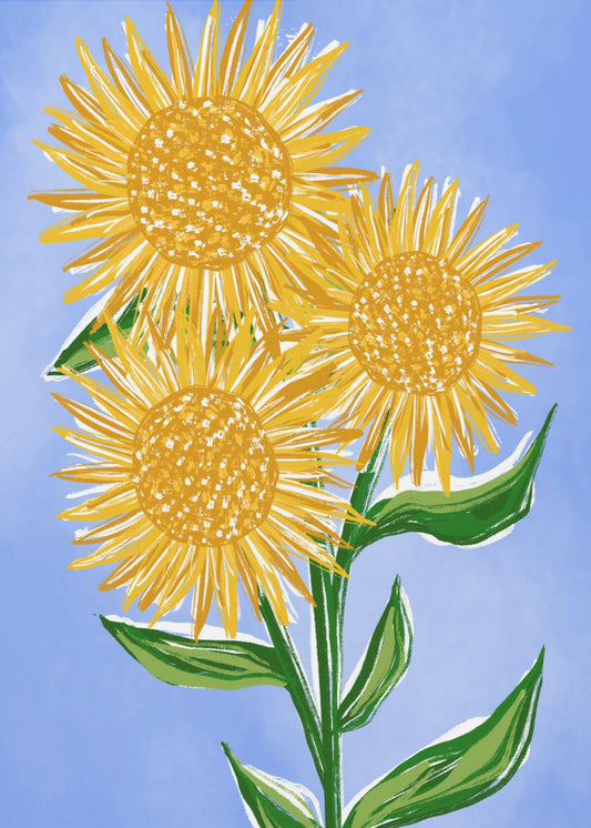 Sonnenblumen | Leinwand