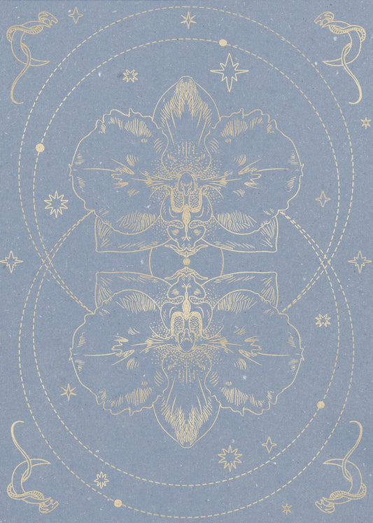 Die mystische Orchidee | Poster