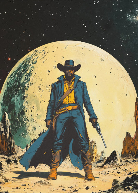 Cosmic Sheriff | Canvas