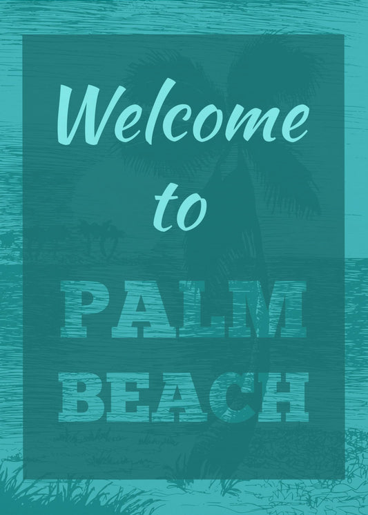 Willkommen in Palm Beach | Poster