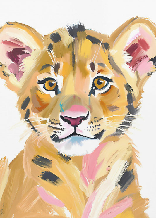 Tigerbaby | Leinwand