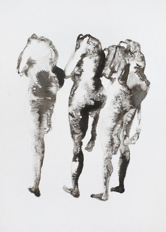 Four Figures (nach Muybridge) Enhanced Sr | Poster