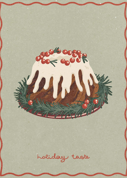 Christmas cake. Holiday Taste | Canvas