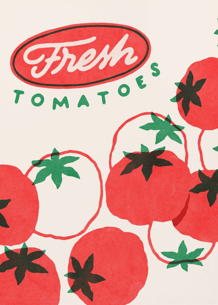 Frische Tomaten | Leinwand