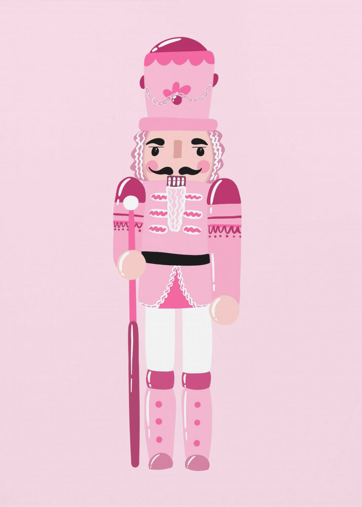 Rosa Nussknacker-Charme | Poster