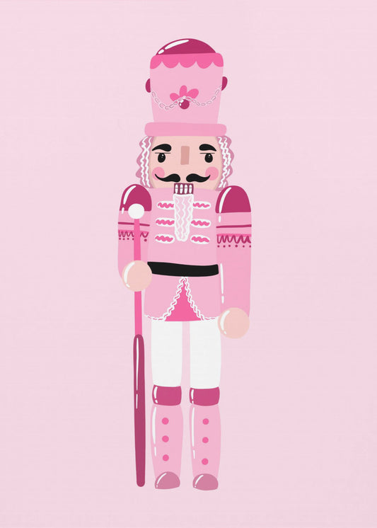 Rosa Nussknacker-Charme | Poster