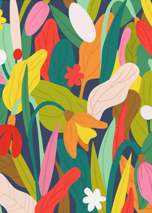 Botanische Symphonie | Leinwand