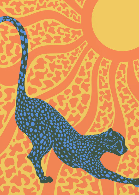 Sonnige Streifen | Poster