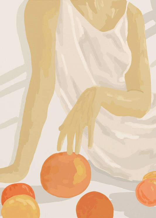 Mandarine Grace | Leinwand