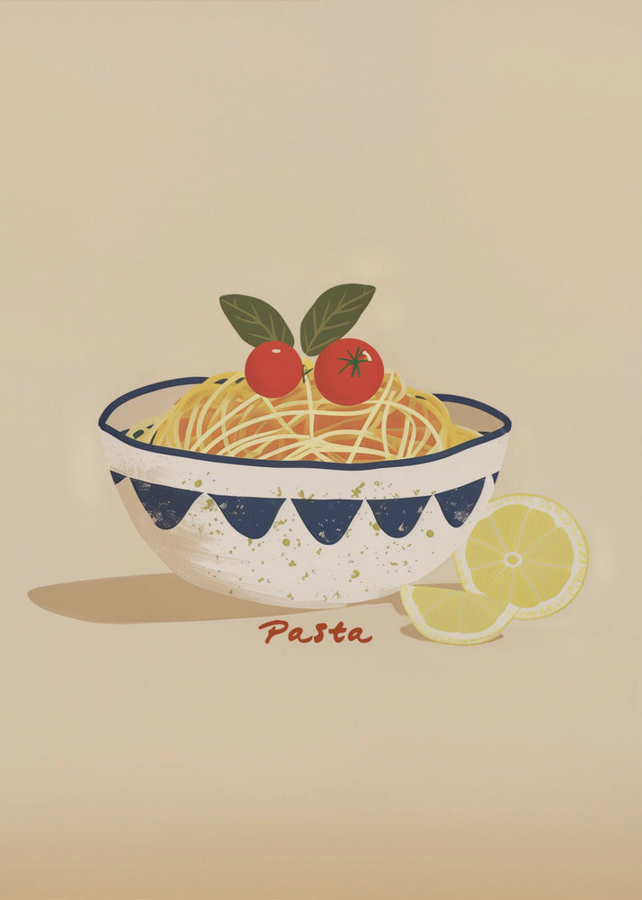 Spaghetti Delight | Leinwand