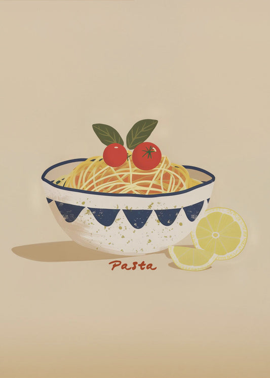 Spaghetti Delight | Leinwand