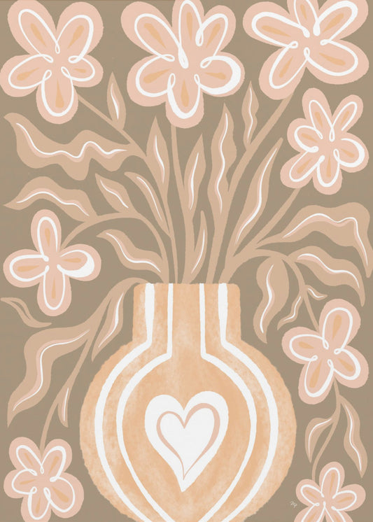 Ruhige Blumen | Poster