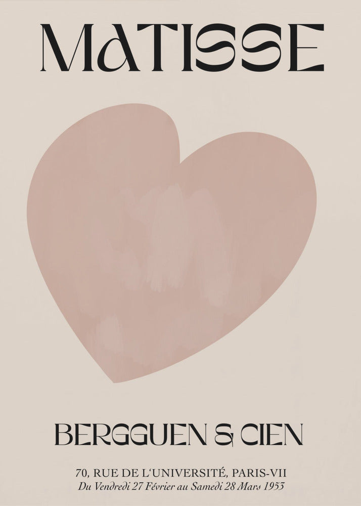 Beiges Herz | Poster