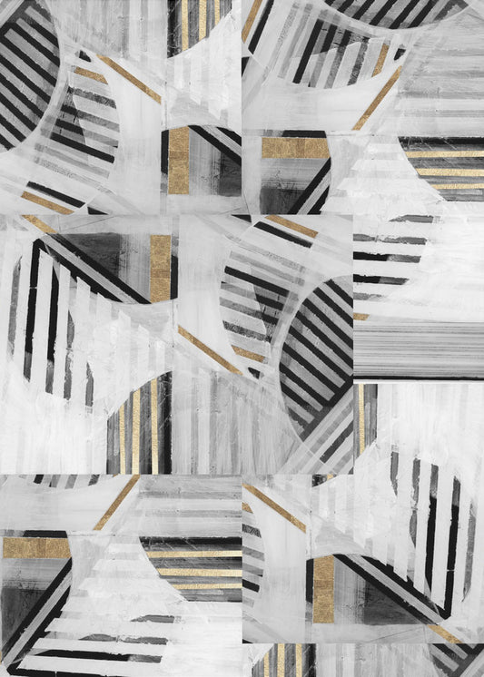Abstrakte Rückseite Weißgold1 | Poster