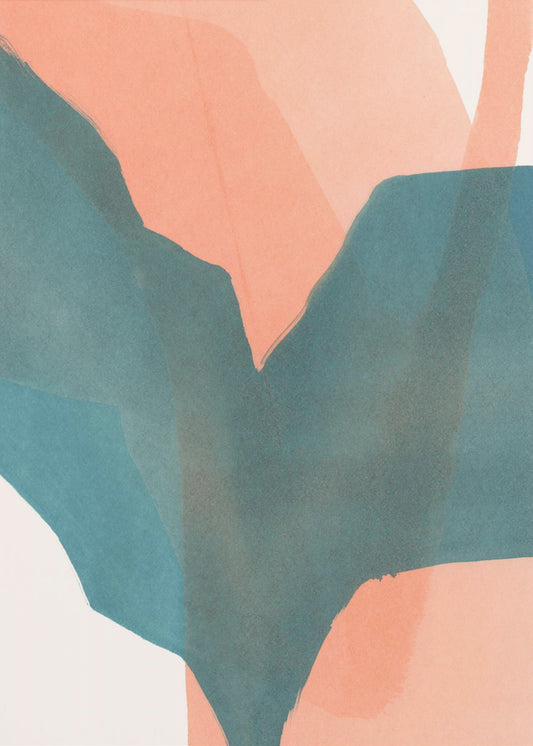 Abstract Dipped Landscape 1 | Poster
