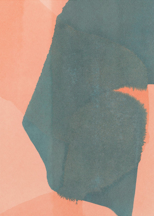 Abstract Dipped Landscape 2 | Poster