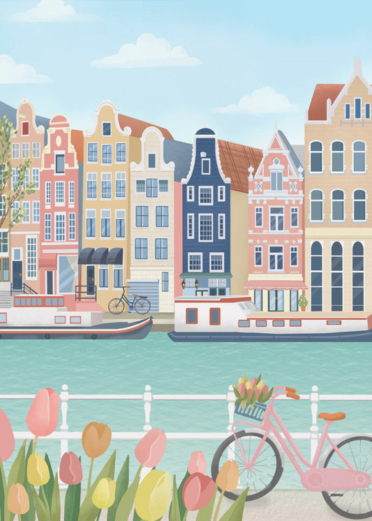 Amsterdam Stadt | Leinwand
