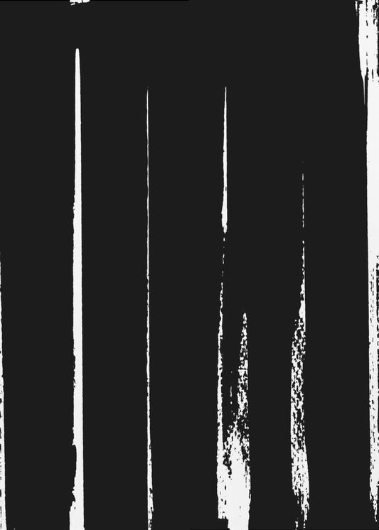 Schwarz Stretch 2 | Leinwand
