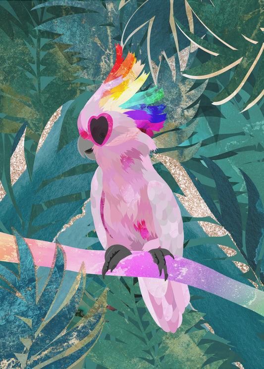 Dschungel-Regenbogenkakadu | Poster