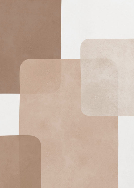 Boho Aquarellstriche 3 | Poster