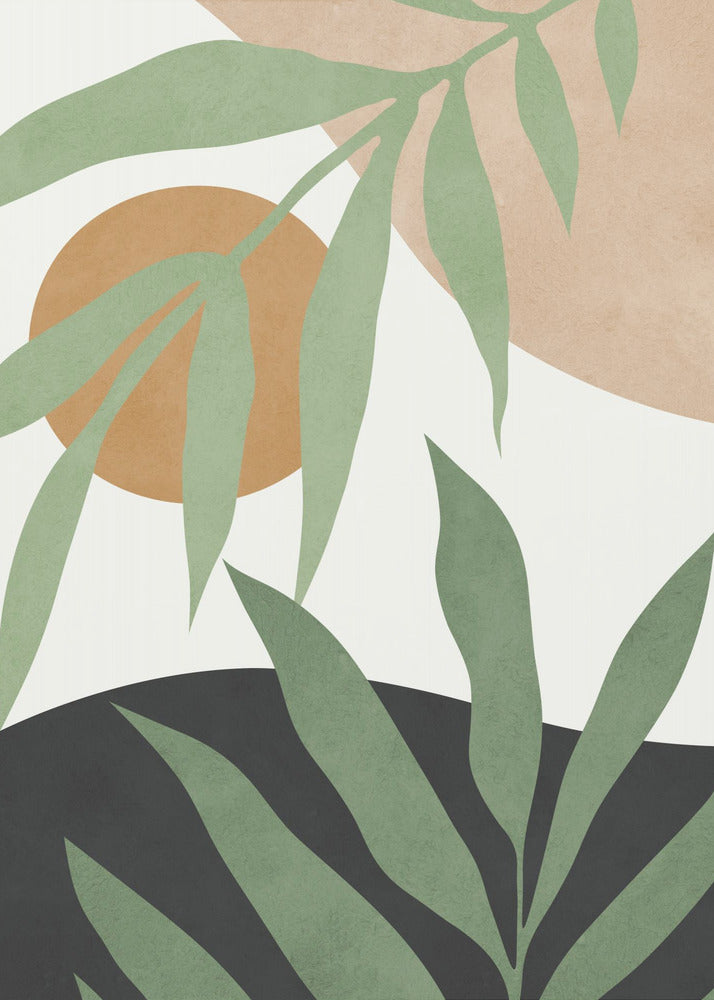 Blumen und Tropen 4 | Poster