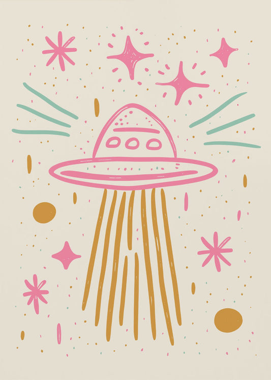 Kosmische Reise | Leinwand