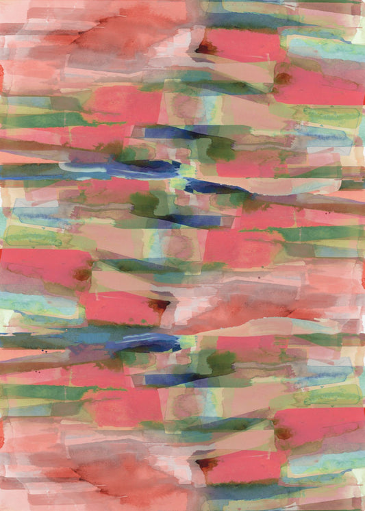 Abstract Fluid Shapes Print | Poster