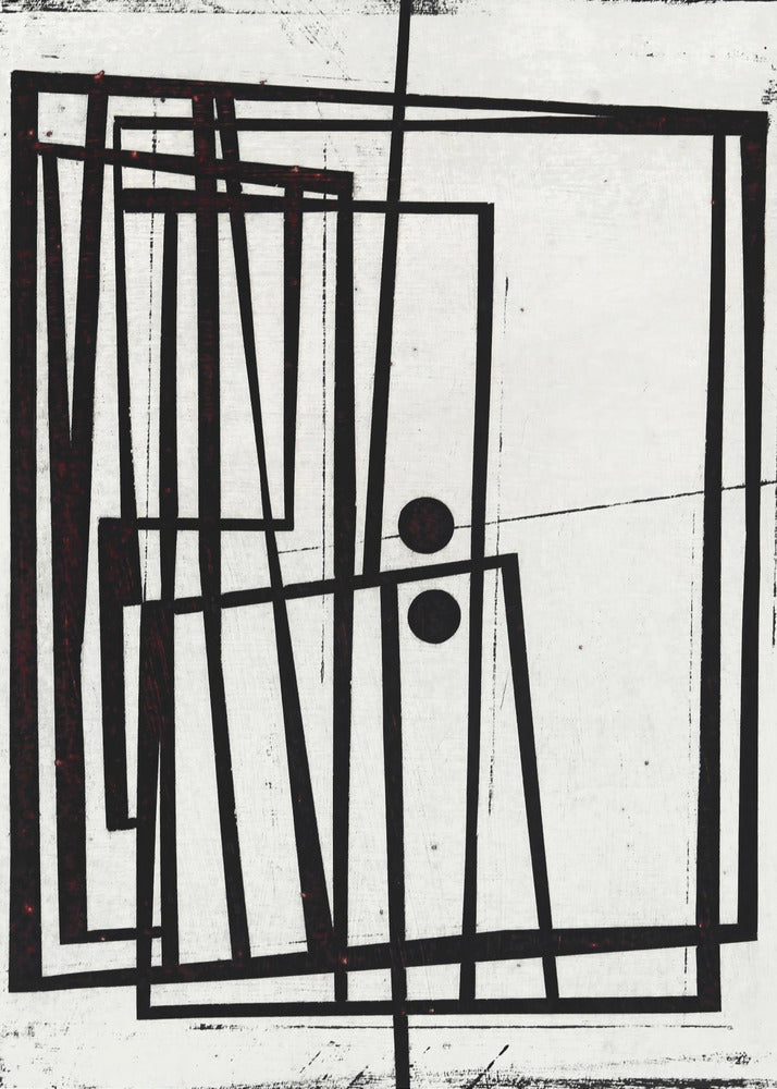 Bold Black Lines | Canvas
