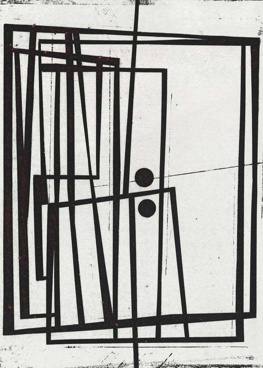 Bold Black Lines | Canvas