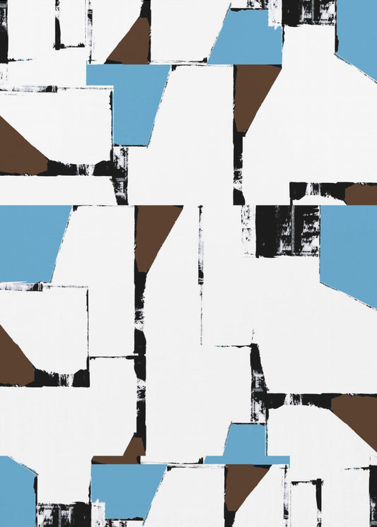 Abstrakte neutrale Geometrie Nr. 2 | Leinwand