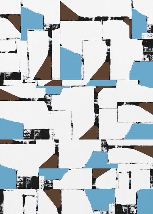 Abstrakte neutrale Geometrie Nr. 3 | Leinwand