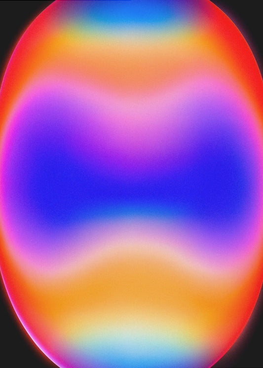 Paradies Farbverlaufsglühen | Poster