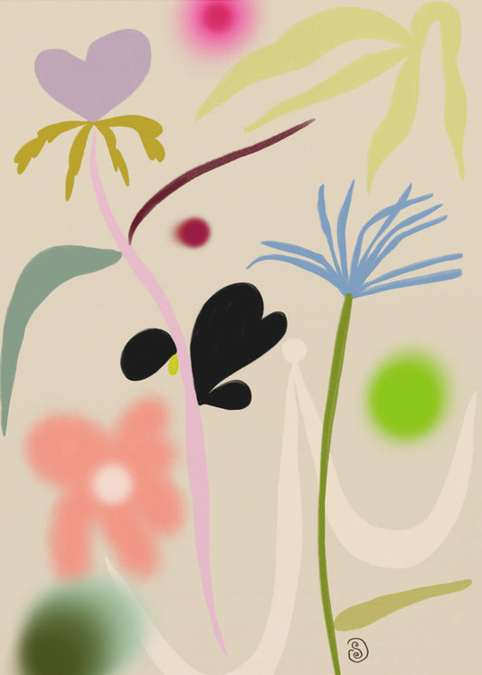 STILLE BLUMEN TANZ | Leinwand