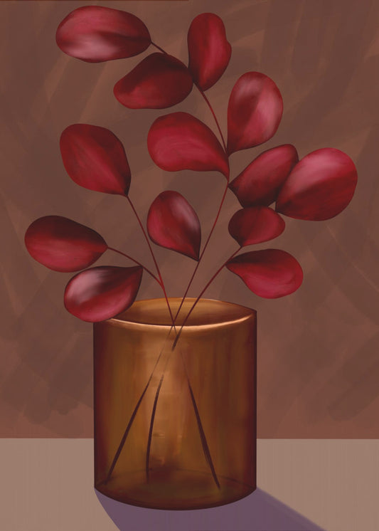 Autumn vase | Poster