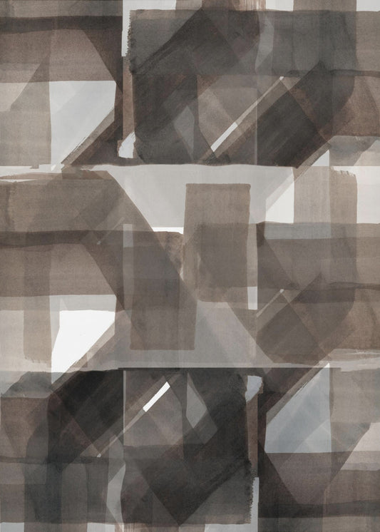 Abstract Dark Hammered 2 | Poster