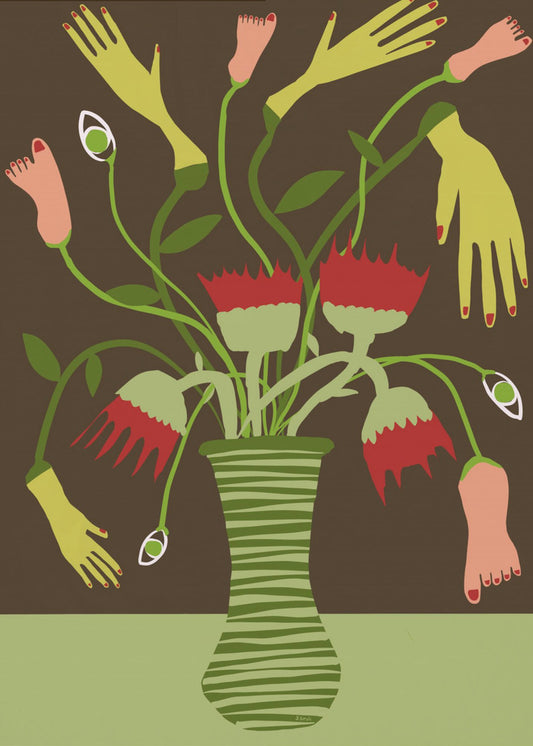 Die seltsame Vase | Poster