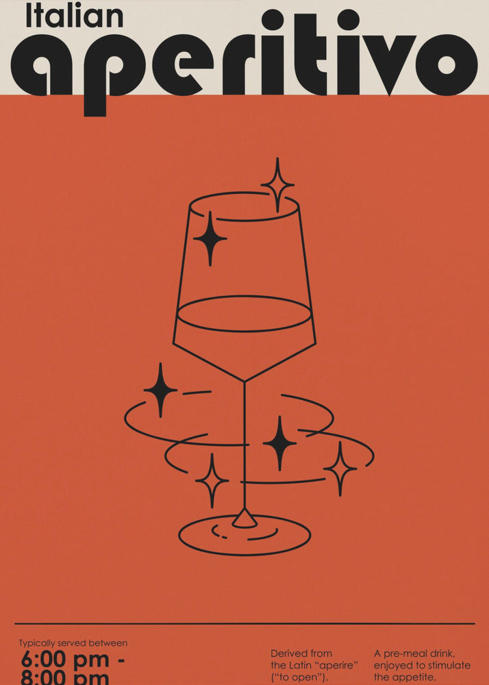 Italienischer Aperitivo | Leinwand