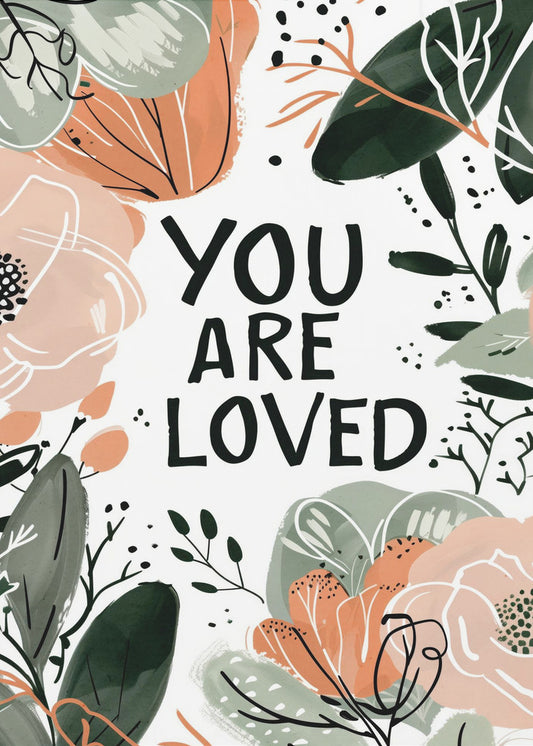Florale Affirmation | Leinwand