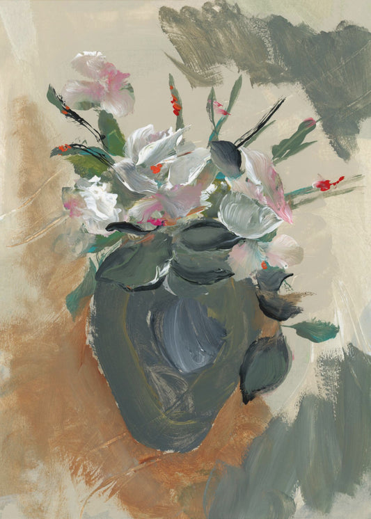 Fiori in einem Gefäß Nr. 1 | Leinwand