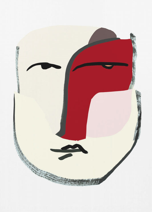 Visage Nr. 3 | Leinwand