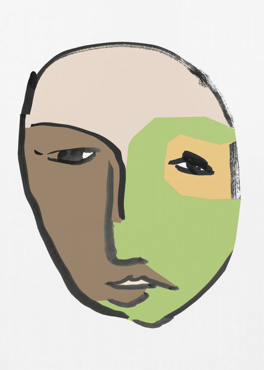 Visage Nr. 6 | Leinwand