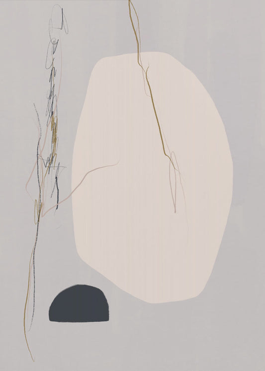 Flüstern des Minimalismus | Leinwand