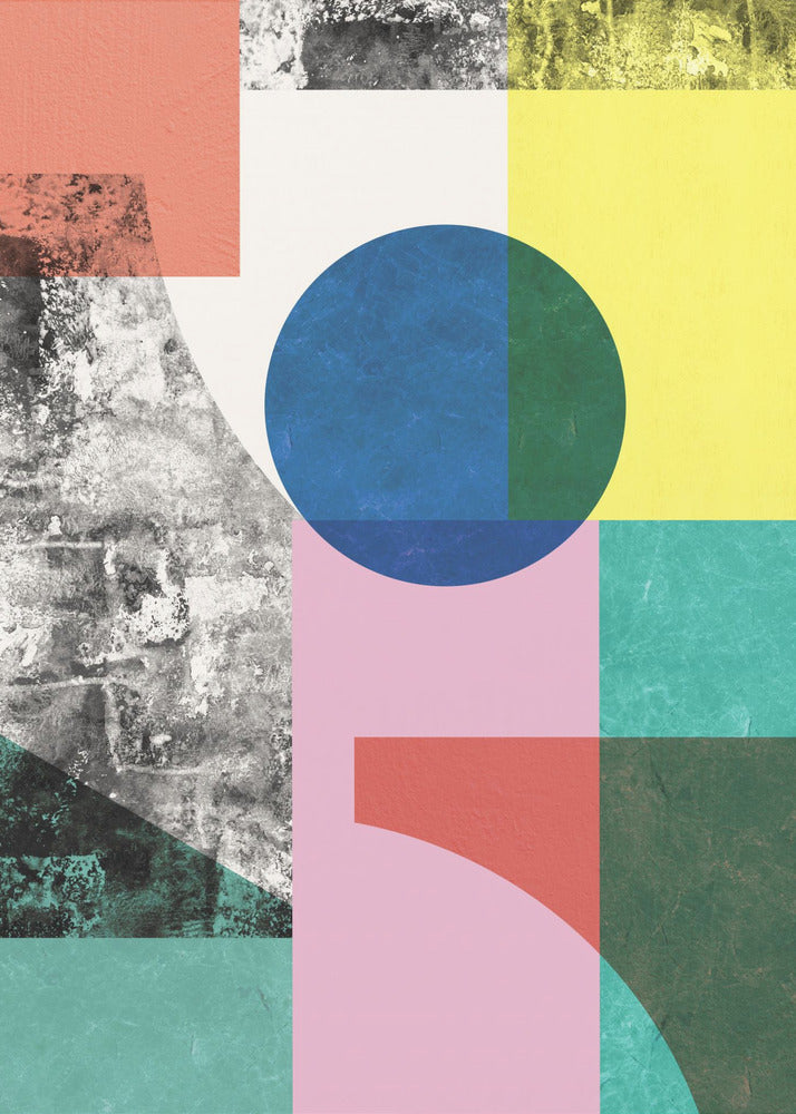 Geometrische Texturen 3 | Poster