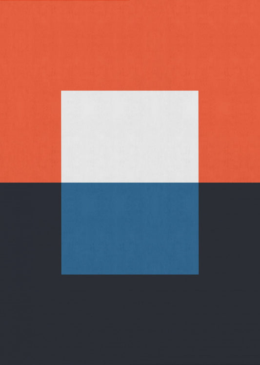 Blau und Rot 3 | Poster