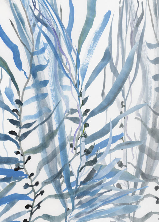 Blaue Algen Nr. 2 | Poster