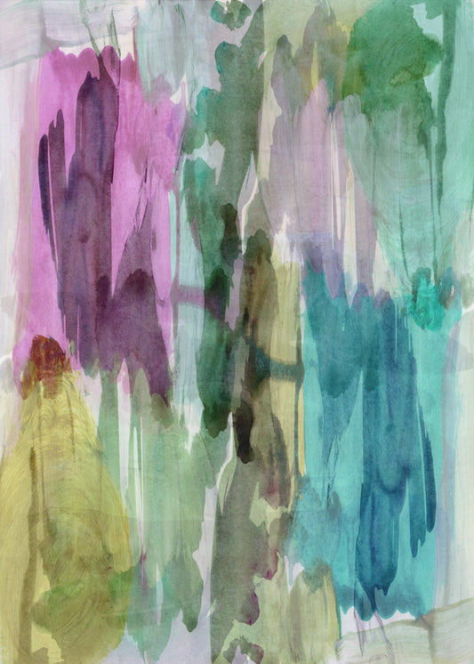 Aquarell Organische Formen 4 | Poster