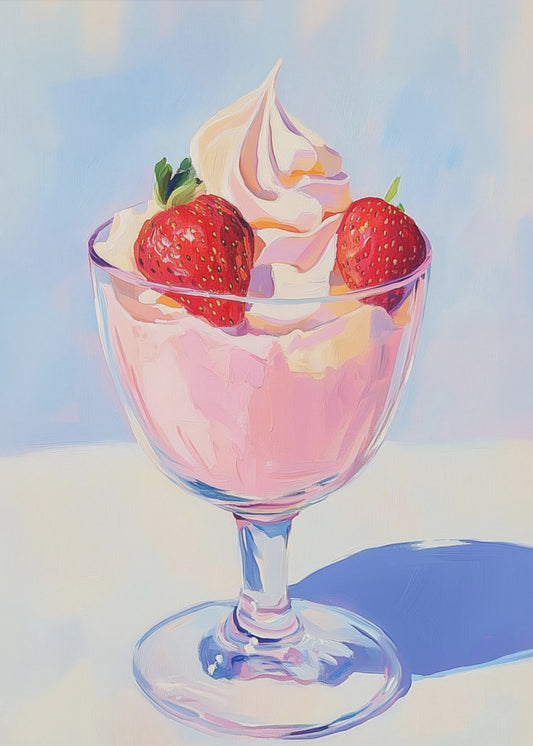 Strawberry Milk Shake | Canvas